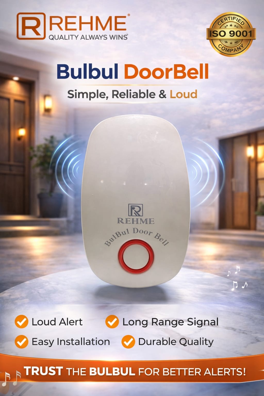 Rehme BulBul Door Bell